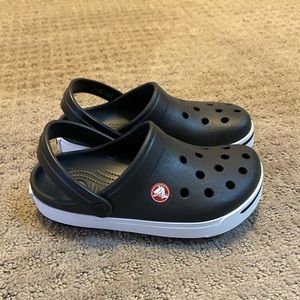 Boys Crocs like new.